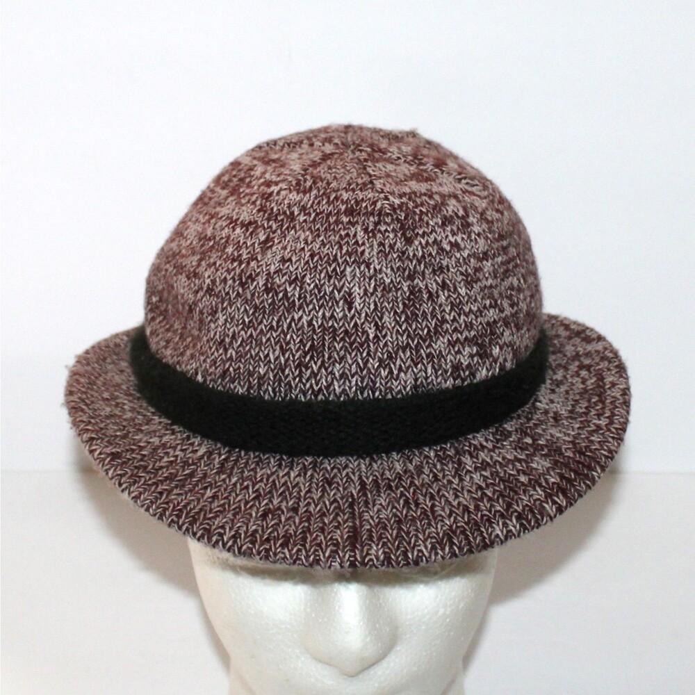 Vintage Hat women pink Union Made Glove Workers of America Creslan acrylic wool